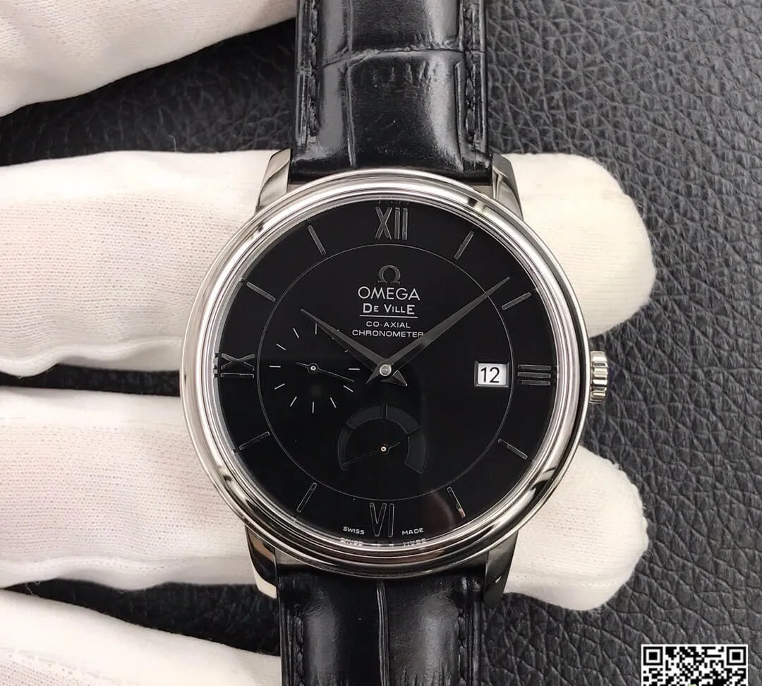 Omega De Ville 424.13.40.21.01.001 ZF Factory 1:1 Best Edition Replica Watch Stainless Steel Bezel